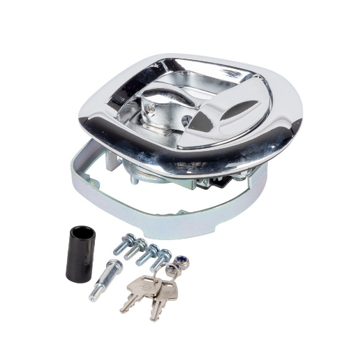 Picture of WHALE TAIL DROP T LOCK - CHROME