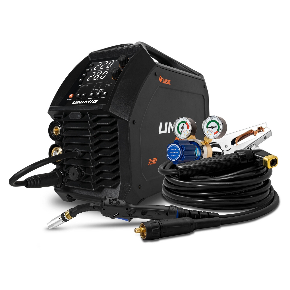 Picture of RAZOR MULTI 220 MIG/TIG/STICK WELDER, 15AMP, M24 DIGITAL BINZEL TORCH