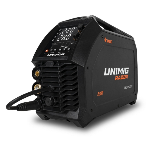 Picture of RAZOR MULTI 220 MIG/TIG/STICK WELDER, 15AMP, M24 DIGITAL BINZEL TORCH