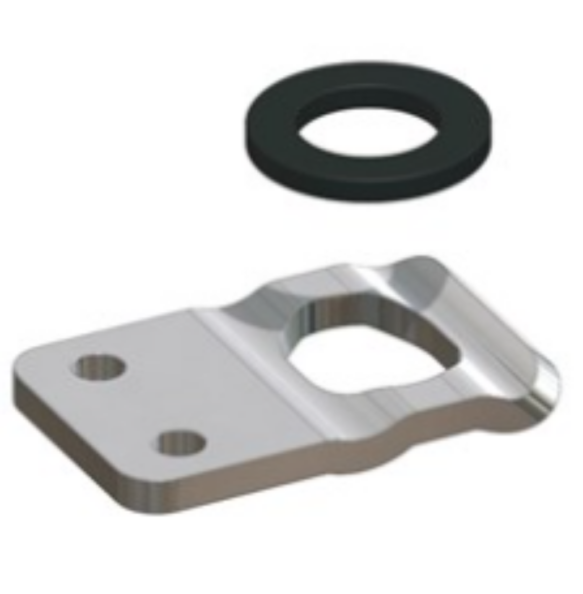 Picture of Catch Plate & Rubber Washer, suit Antiluce/Anti Rattle Fastener