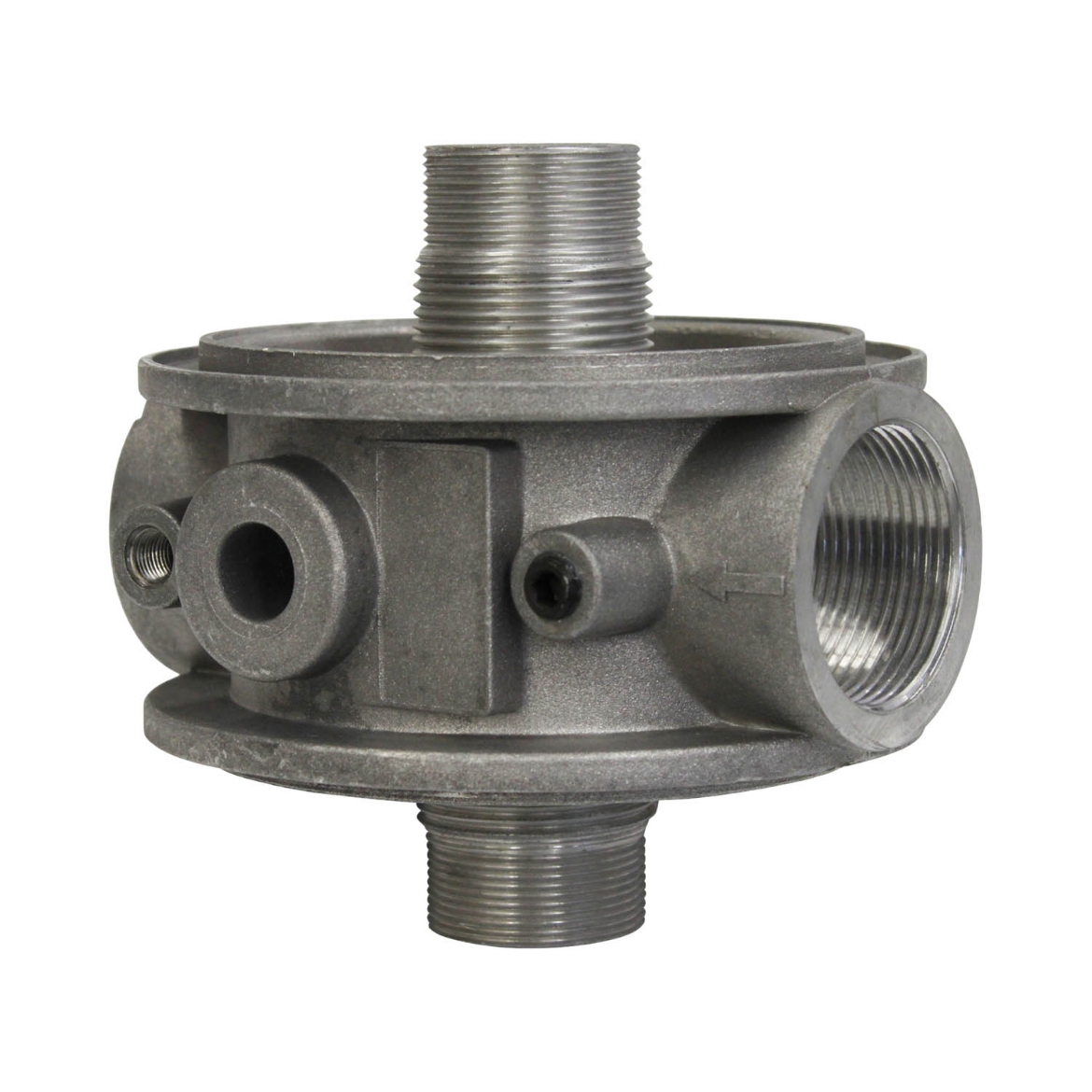 Picture of Filter Head Assy, Hydraulic Dual, 360LPM, 1 1/2" BSPP IN/OUT, 1 1/4" BSPP Filter Thread (Suit P550148)