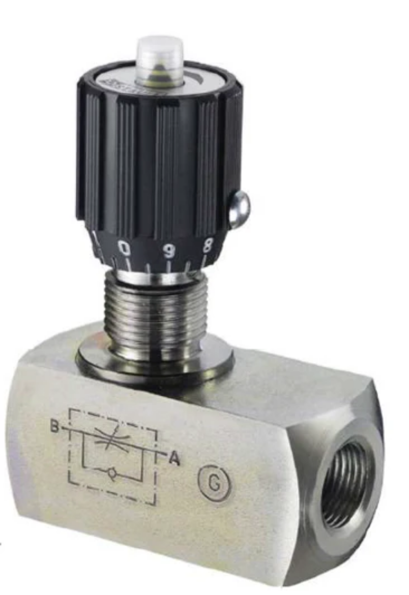 Picture of FLOW CONTROL VALVE G1/4" P MAX. 350BAR, WITH CHECK