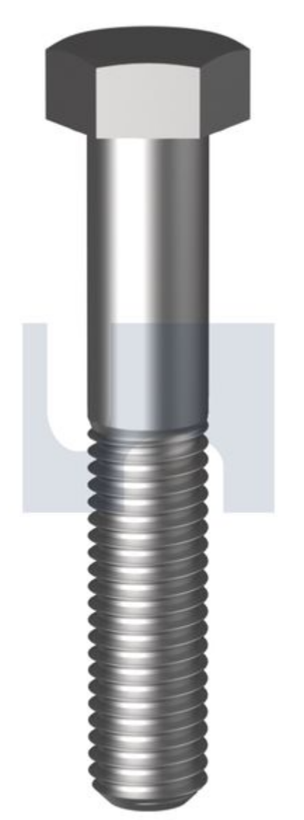 Picture of Bolt, Metric, 12 x 120mm, Hex Head, Class 10.9, Zinc Plated