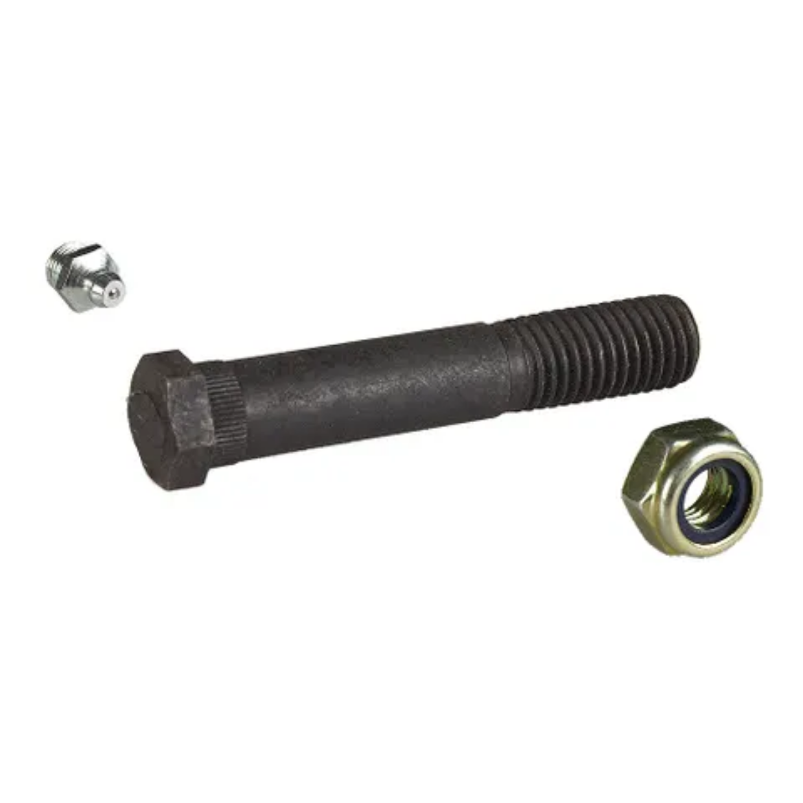 Picture of Shackle Pin/Bolt, M18 x 100mm, Greaseable with Nyloc Nut