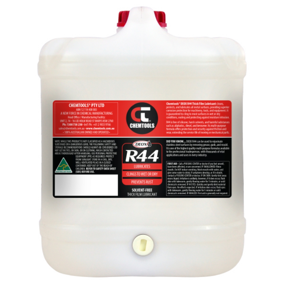 Picture of DEOX R44 Thick Film Lubricant 20ltr