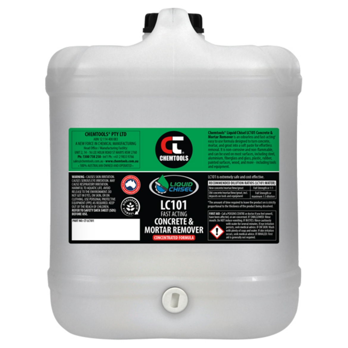 Picture of Liquid Chisel LC101 Concrete & Mortar Remover 20ltr