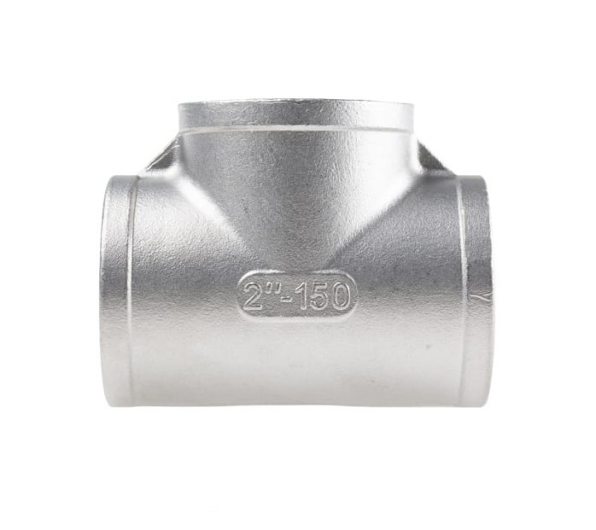 Picture of Tee, Stainless 316, Female, 2" BSP