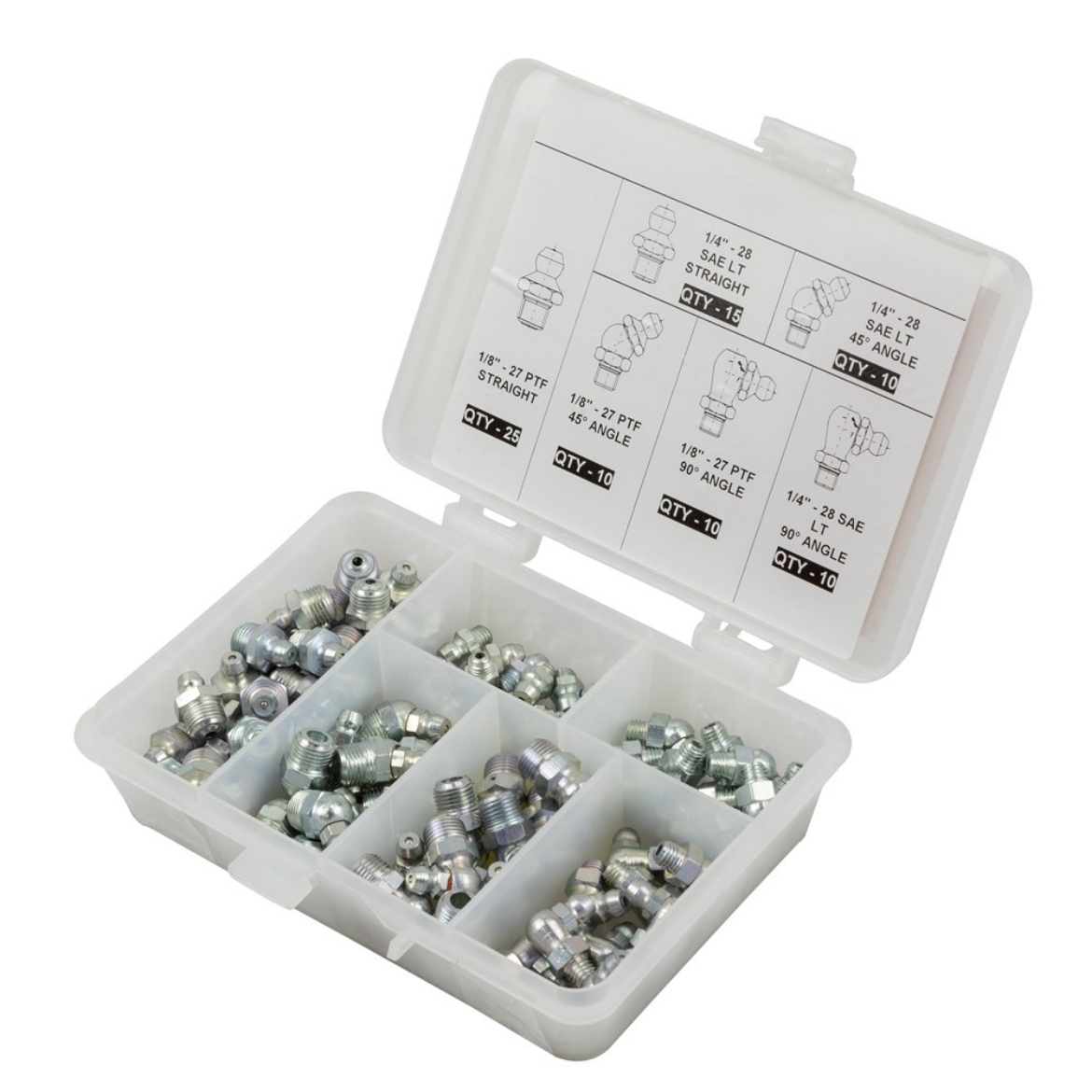 Picture of Grease Nipple Kit, UNF/NPT, 80 pce