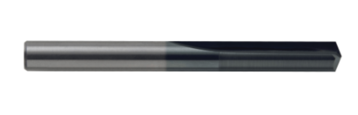 Picture of Drill, 6mm, Straight Flute Carbide, TICN coated (suitable for cast irons)