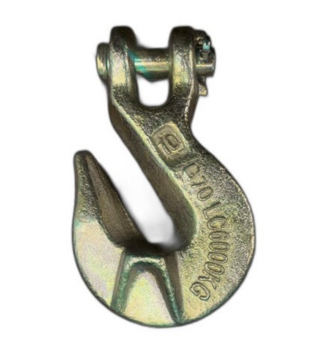Picture of G70 Grab Hook Clevis Winged Gold 13mm