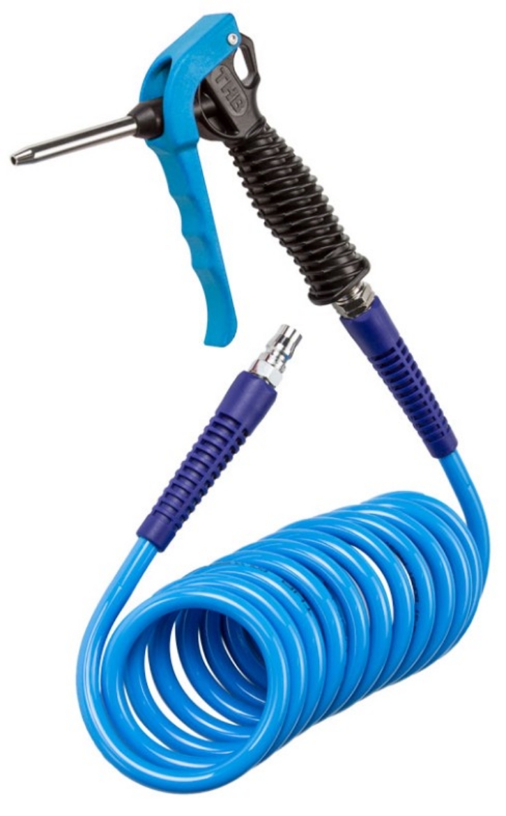 Picture of Integrated Air Blow Gun c/w 2mtr hose & Polymer body Duster Steel Nozzle