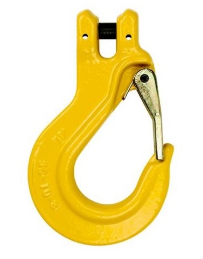 Picture of Hook, Clevis Sling, Grade 80, With Safety Latch, 7-8mm Chain Size, WLL 2000kg