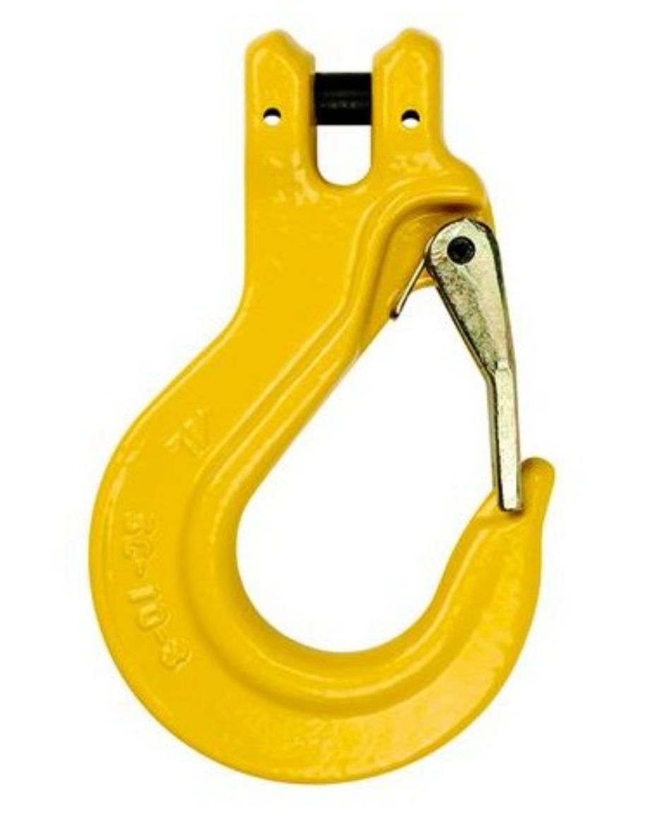 Picture of Hook, Clevis Sling, Grade 80, With Safety Latch, 10mm Chain Size, WLL 3200kg