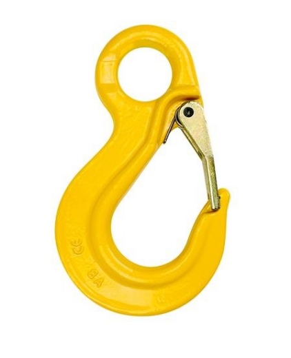 Picture of Hook, Eye Sling, Grade 80, With Safety Latch, 10mm Chain Size, WLL 3200kg