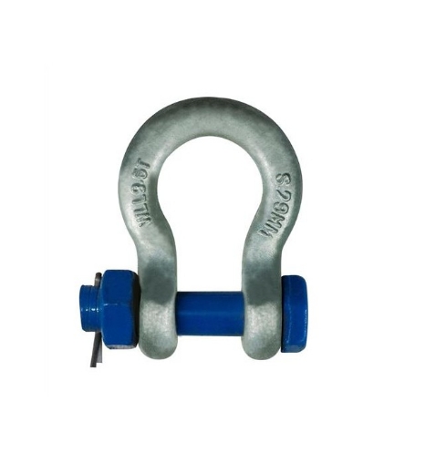 Picture of Shackle, Bow, Grade 'S', Safety Bolt Galvanised 11mm/1.5T