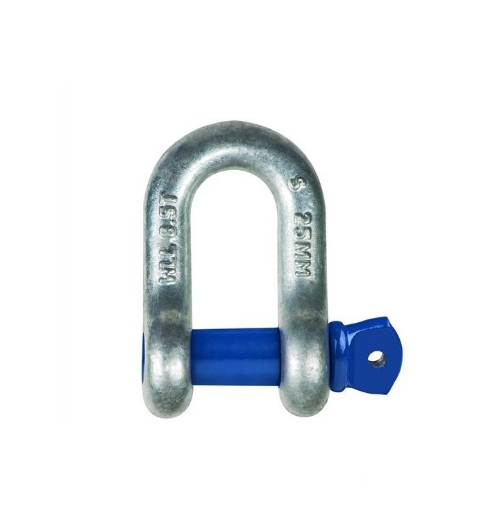 Picture of Shackle, Dee, Grade 'S', Screw Galvanised 16mm/3.2T