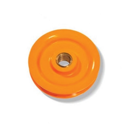 Picture of Sheave Wheel, Yellow 0.25T 75mm Wire Rope 6mm