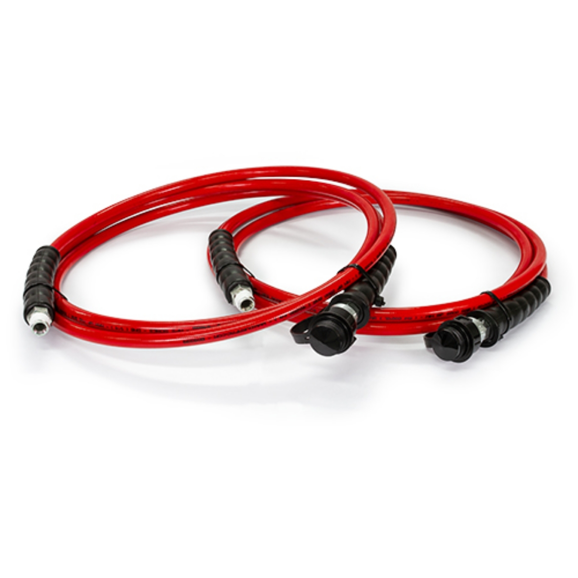 Picture of DURAPAC HOSE RED 3/8" 3MTR X 3/8" NPT MALE ENDS + 1 MALE CPLG & CAP