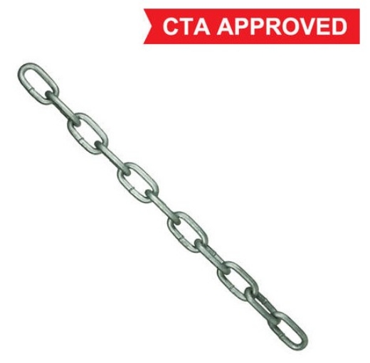 Picture of Trailer Safety Chain, Galvanised Cut Length Per Metre, 10mm, CTA APPROVED