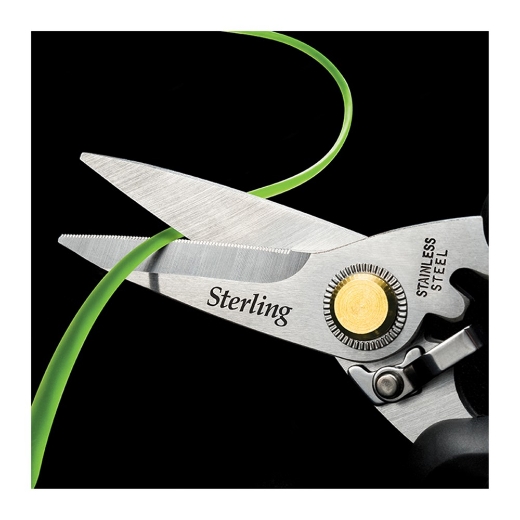 Picture of 185mm Black Panther Red Hi Tensile Industrial Snips