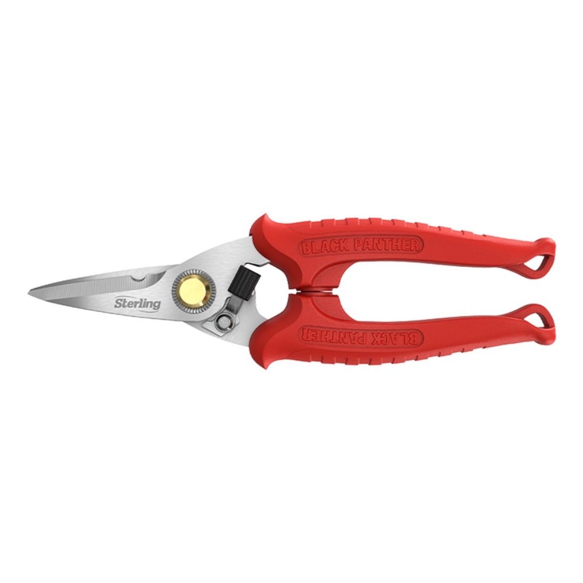 Picture of 185mm Black Panther Red Hi Tensile Industrial Snips