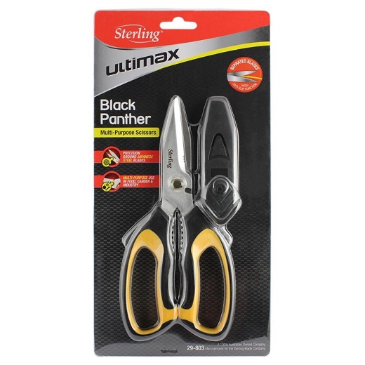 Picture of 205mm Black Panther Multi-Purpose Scissors