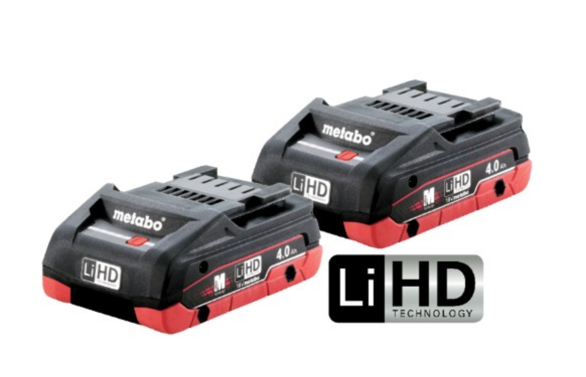 Picture of METABO Twin Battery Pack, 18V LiHD, 4.0Ah