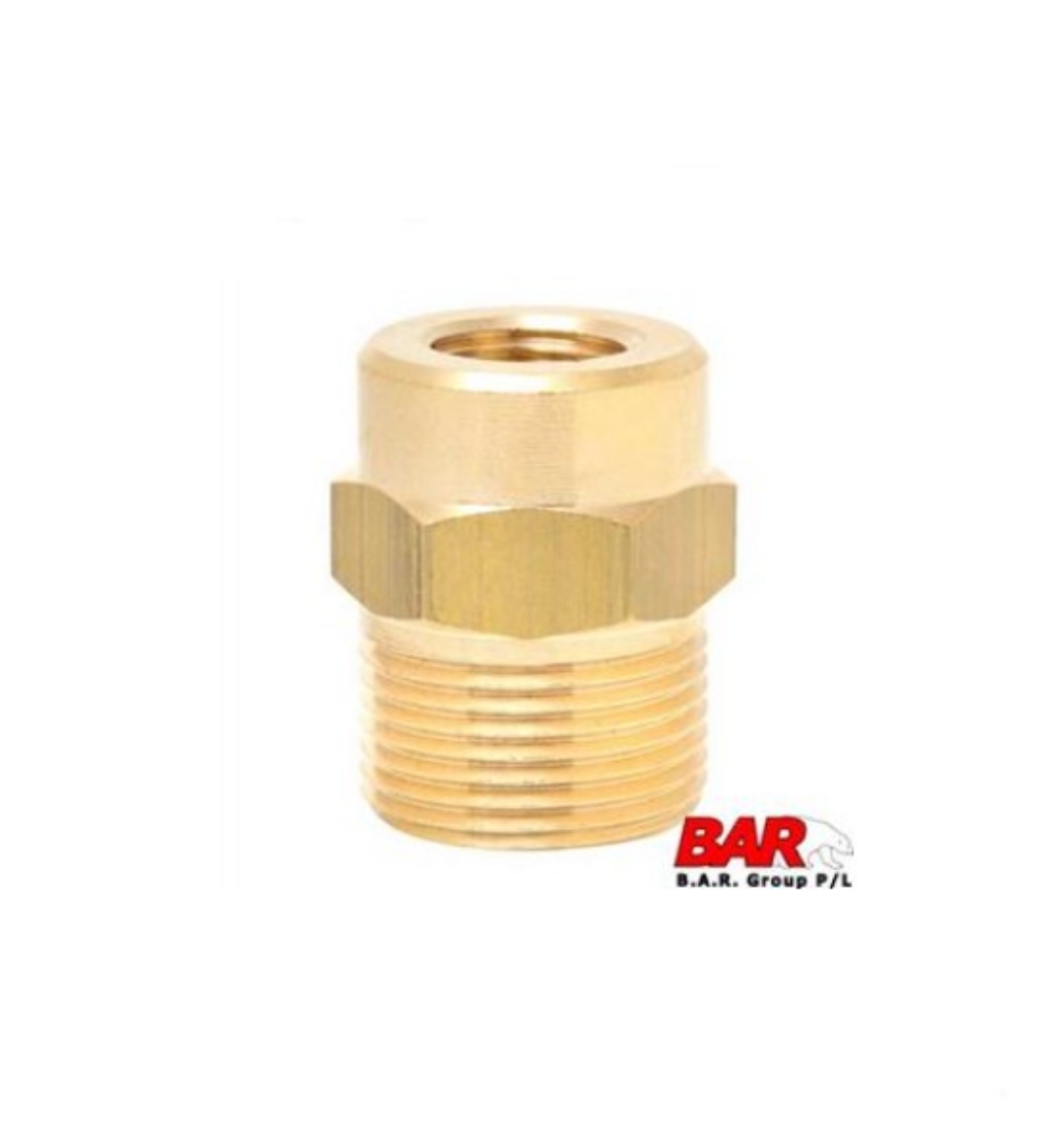 Picture of Adaptor, M22 Male X 1/4 BSP Female, suits 14mm Pin
