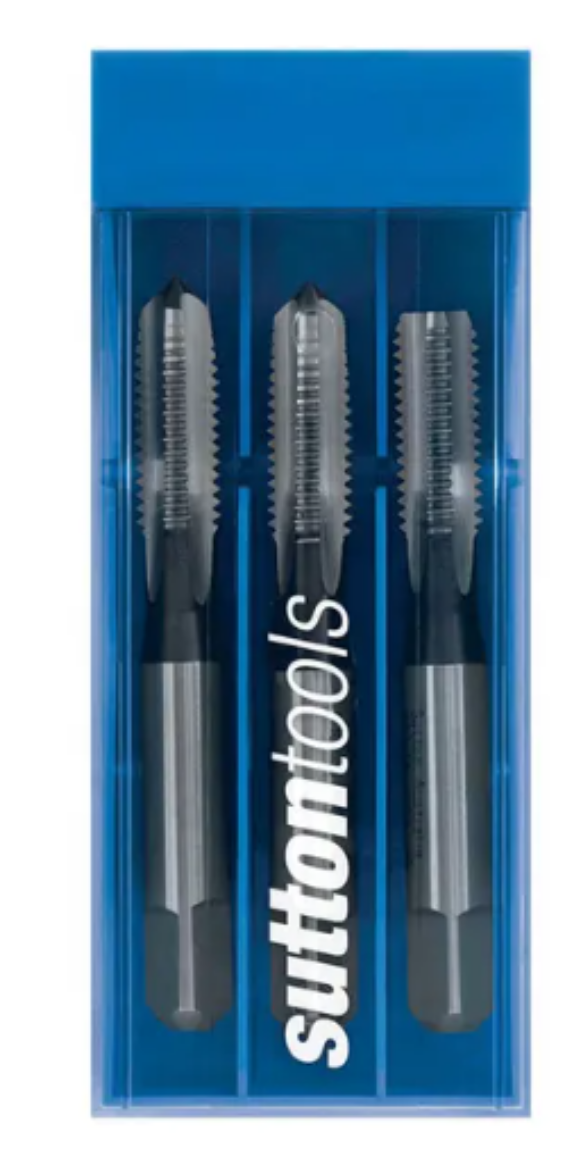 Picture of Tap Set, Metric Fine, M12 x 1.5, Taper, Inter, Bott HSS