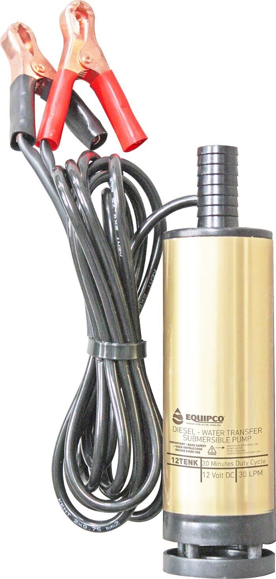 Picture of 12 Volt Submersible Pump, Diesel/Fresh Water, 3/4" Barb