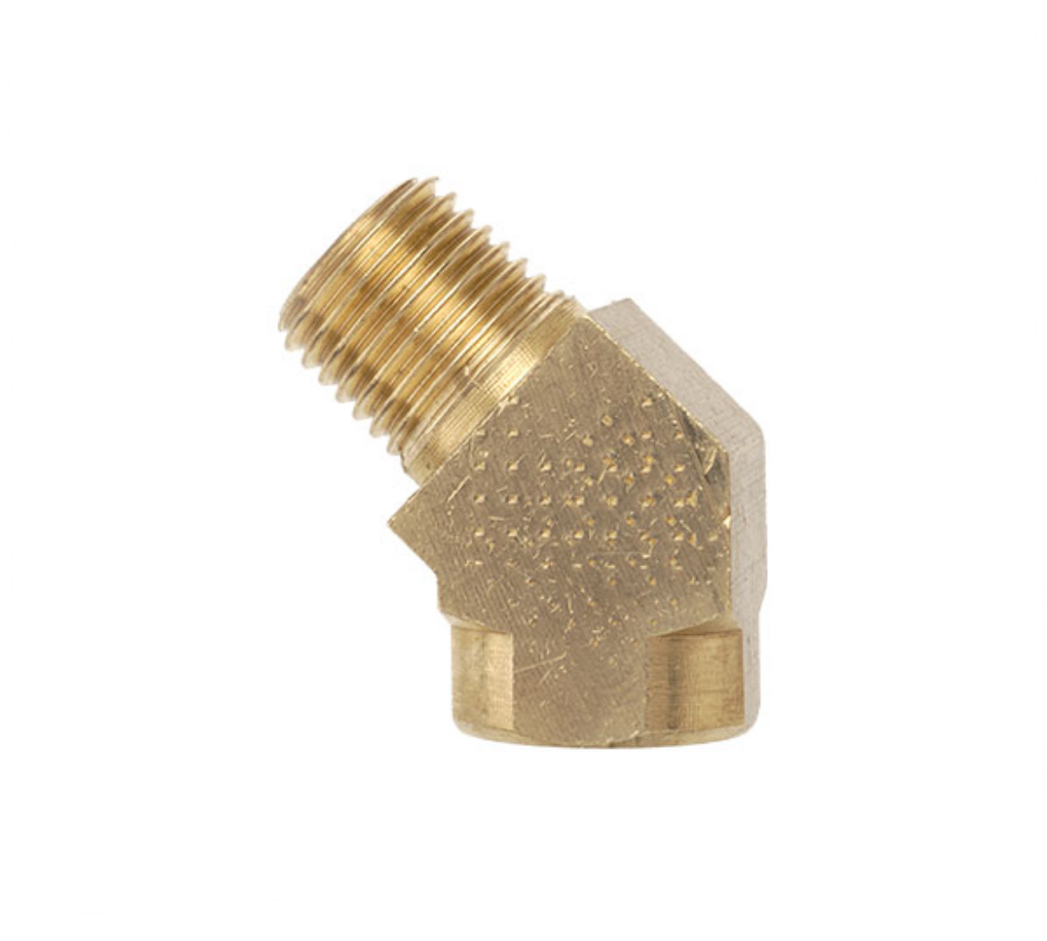 Picture of Elbow, Brass, 45deg, 3/8" BSP Male/Fem