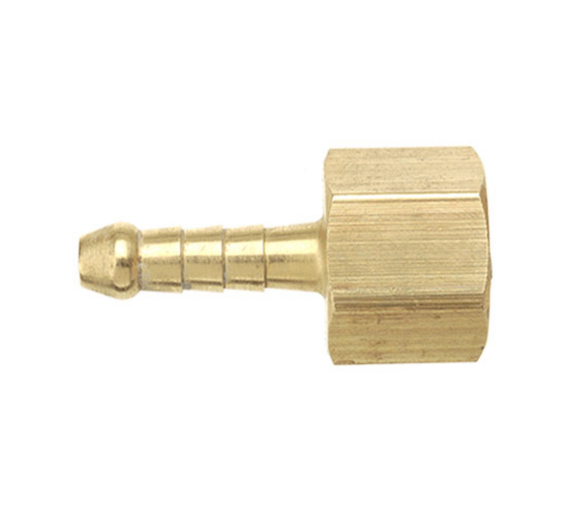 Picture of Hose Tail, Brass, 5/16" Barb x 1/8" BSP-F