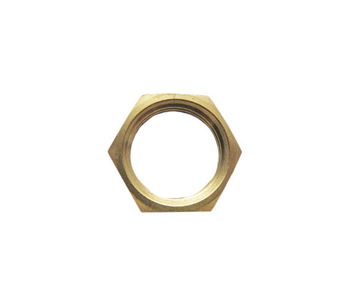 Picture of Lock Nut, Brass, 1", BSP
