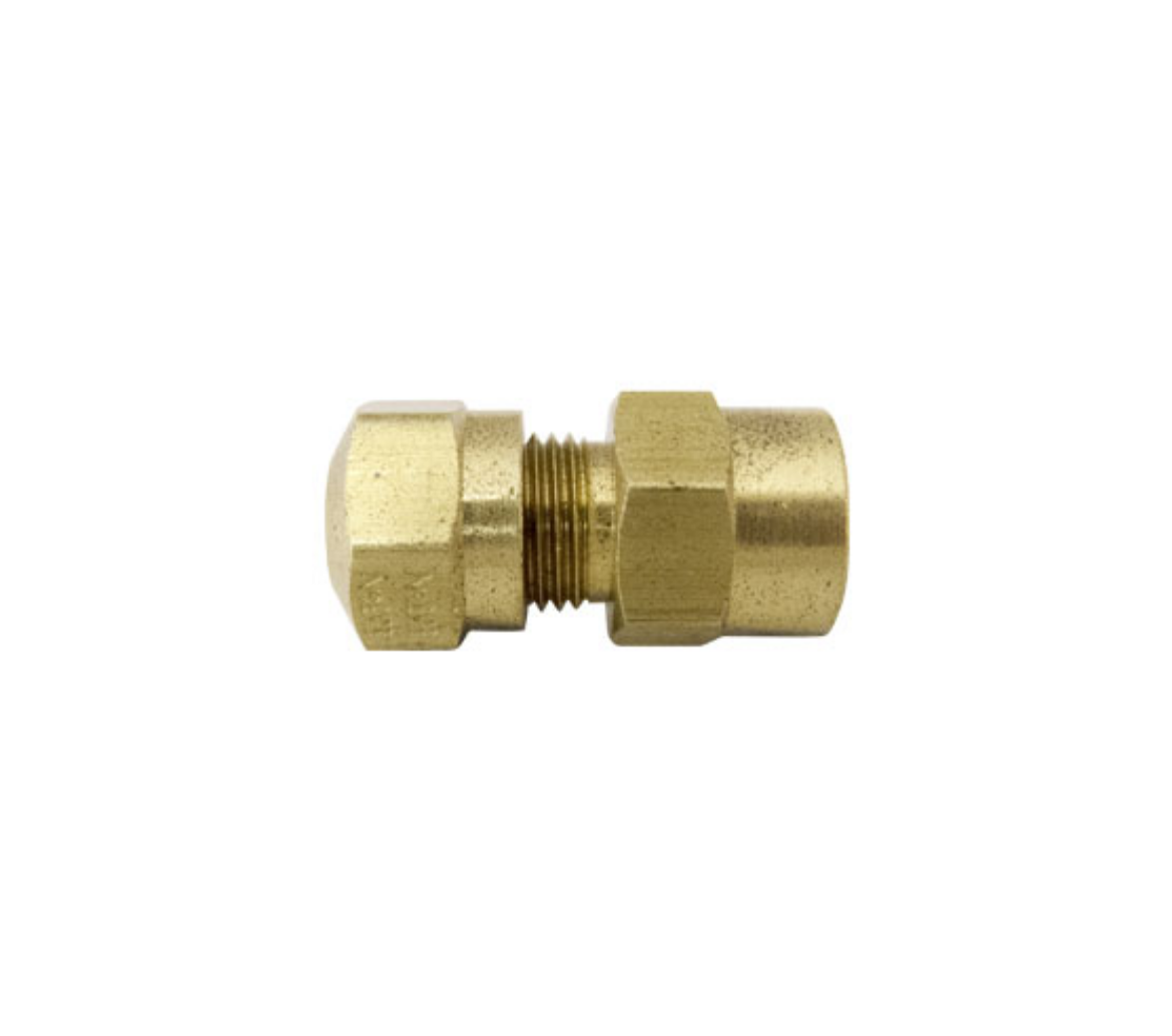 Picture of Female Connector, NTA style, 3/8" Tube x 1/4" NPT