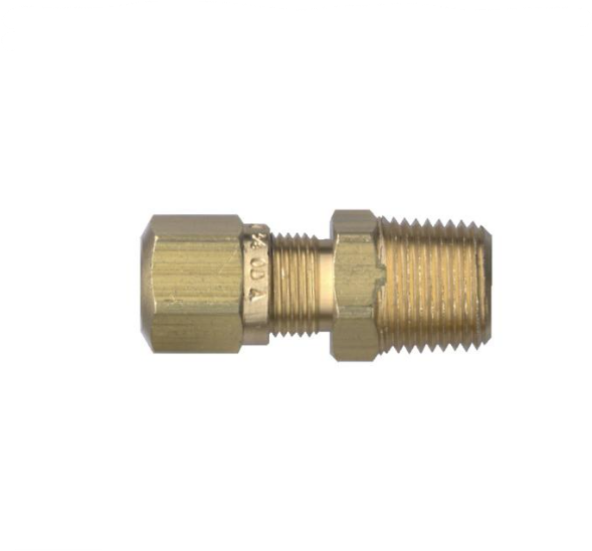 Picture of Male Connector, NTA style, 5/8" Tube x 1/2" NPT