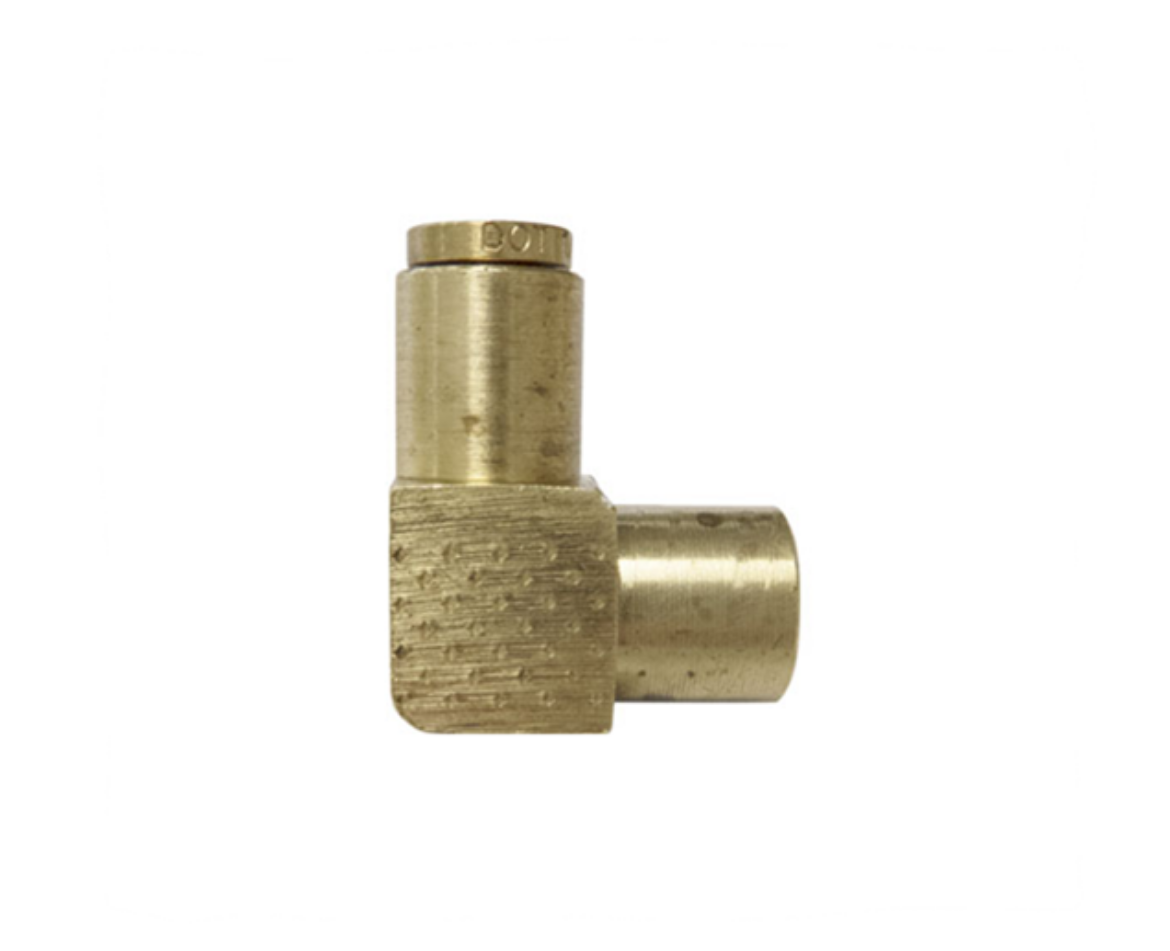 Picture of Female Elbow, 90deg, A/B Quick Fit, 1/2" Tube x 3/8" NPT