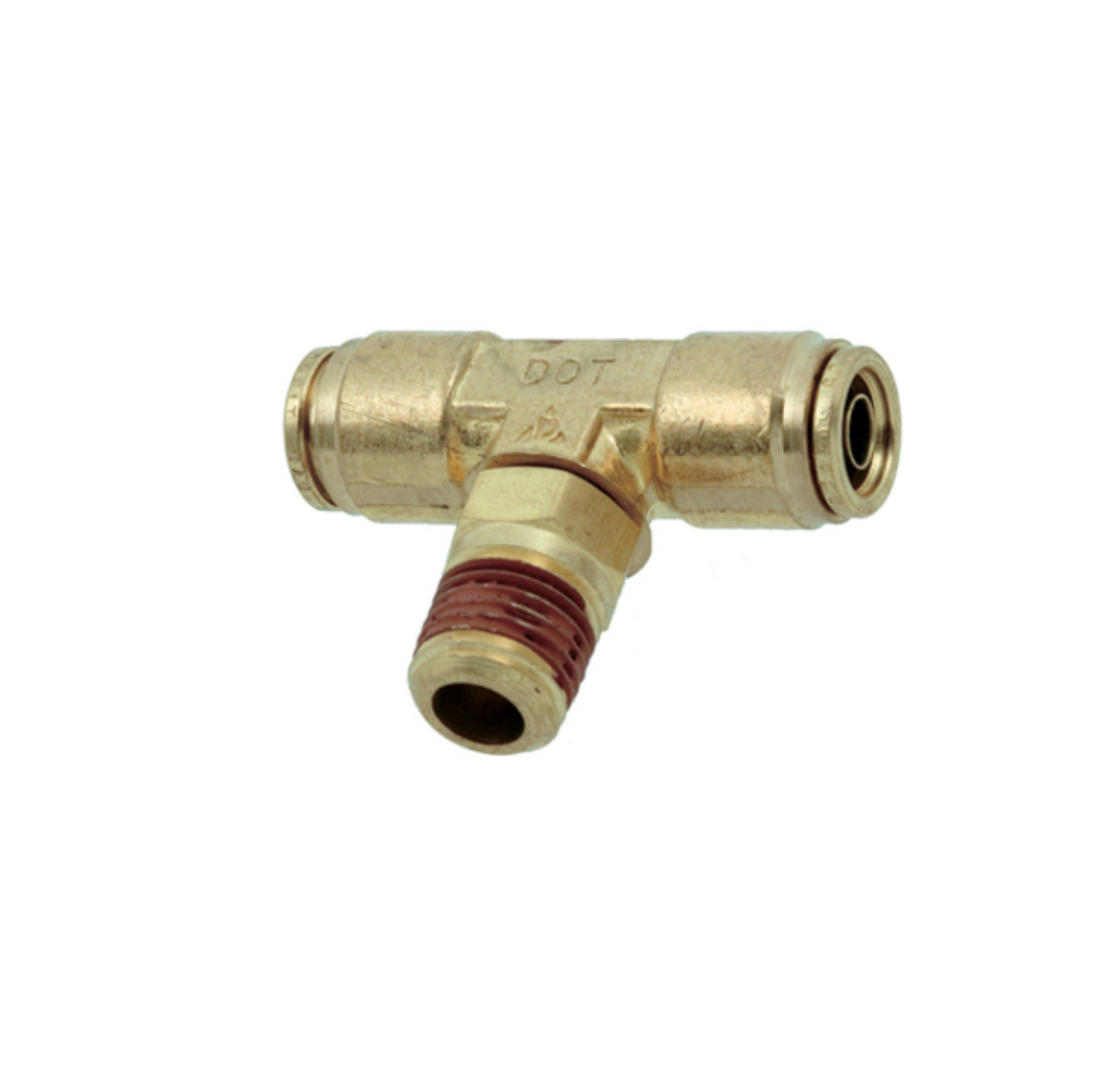 Picture of Branch Tee, A/B Quick Fit, 3/8" x 1/4" NPT, Swivel