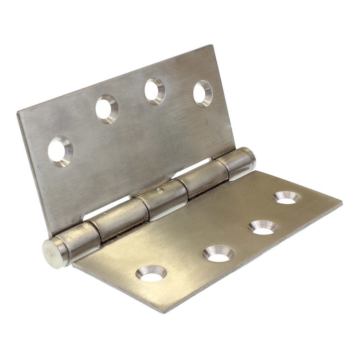 Picture of Butt Hinge, 100mm x 100mm, Open X, 2.5mm Thick Zinc Plate