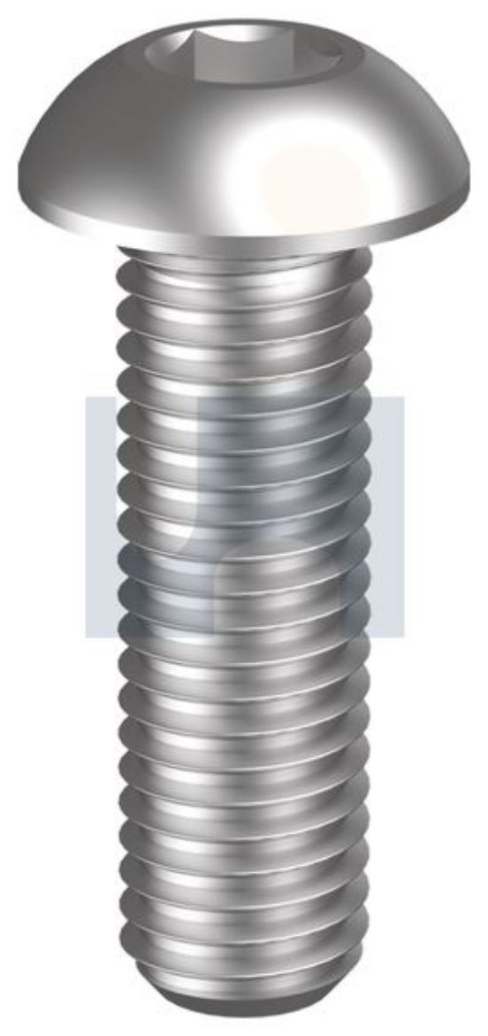 Picture of Capscrew, Metric, 12 x 25mm, Button Head, Stainless 304