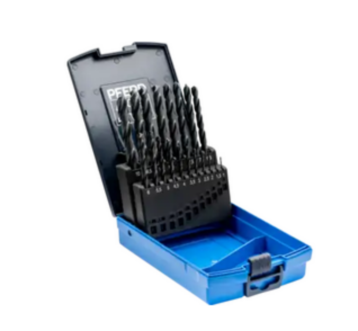 Picture of Drill Set, Metric, Pferd, 19pce, 1-10mm