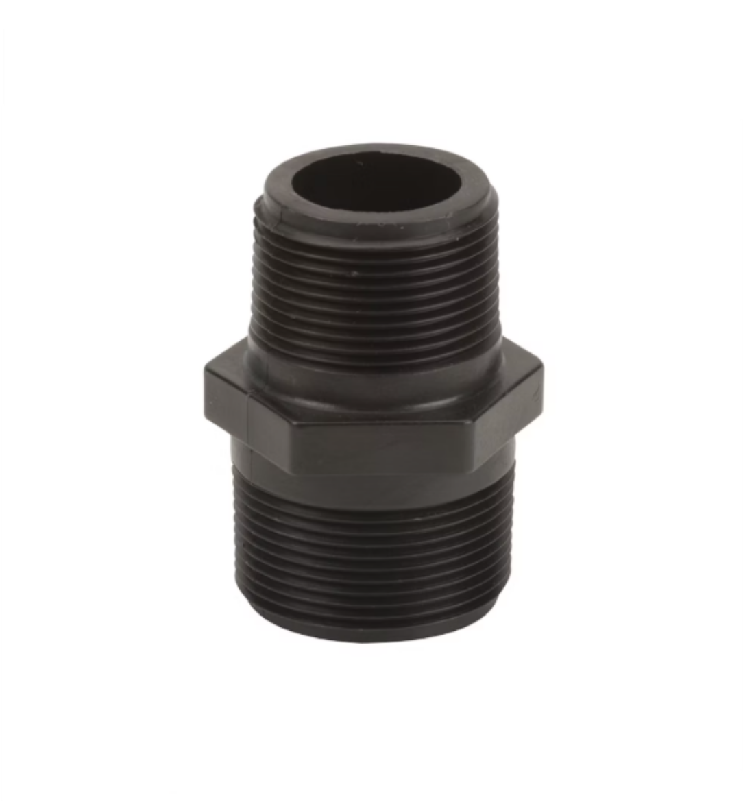 Picture of Reducing Nipple, Poly, 1 1/2" x 1" BSP