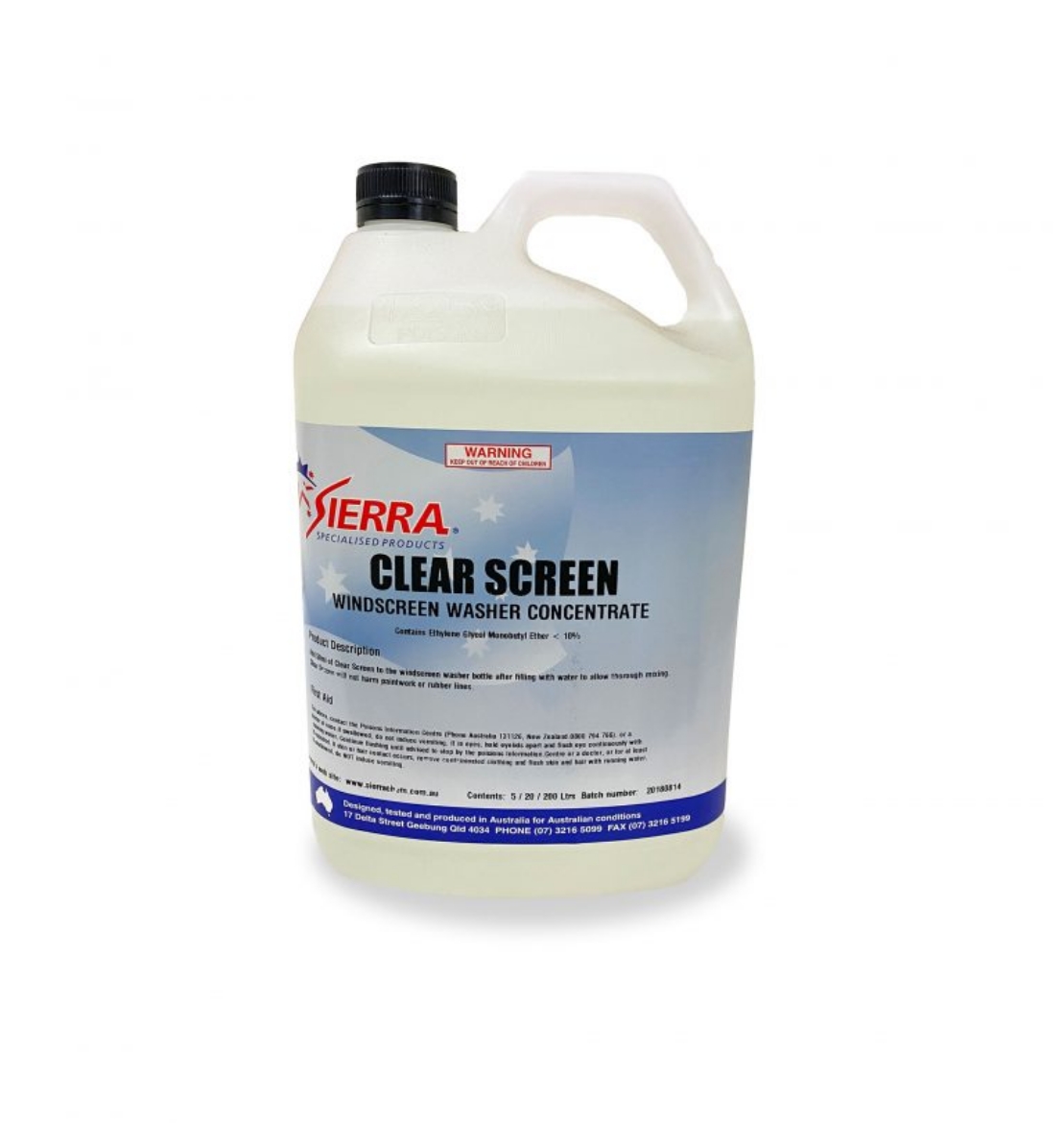 Picture of Clear Screen Windscreen Washer Concentrate 5ltr
