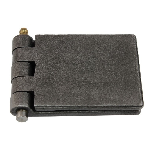 Picture of Steel Cast Hinge, 160mm Fully Open, 60x80mm Leaf, Brass Nipple, 8mm Steel Pin, 7mm Thick