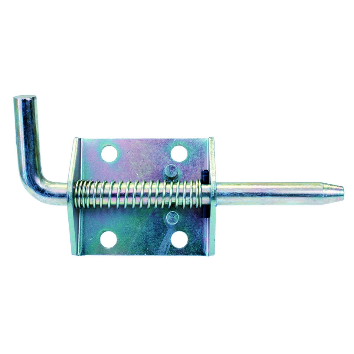 Picture of Spring Bolt, 3/8" x 135mm Pin, 4 Hole, Zinc Plated