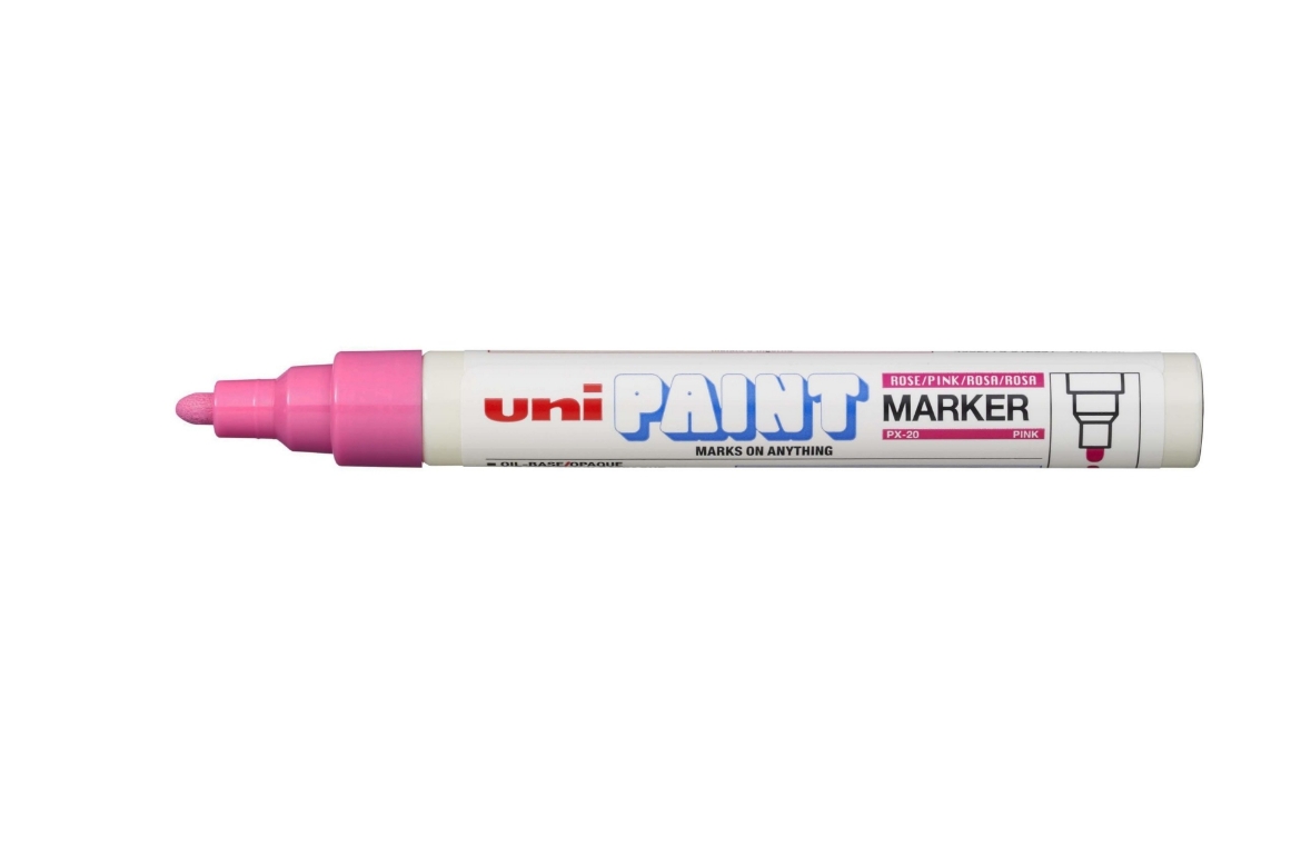 Picture of Uniball PX20P Paint Marker Bullet Point - Pink