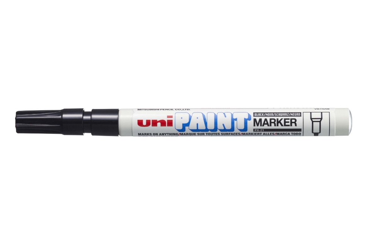 Picture of Uniball PX21BK Paint Marker Fine Bullet Point - Black