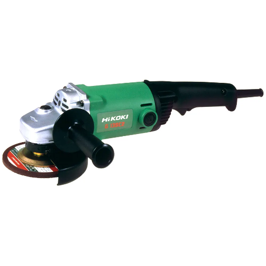 Picture of HIKOKI Angle Grinder Ø125mm with Trigger (Deadman) Switch, 1200W, Anti-Vibration Handle