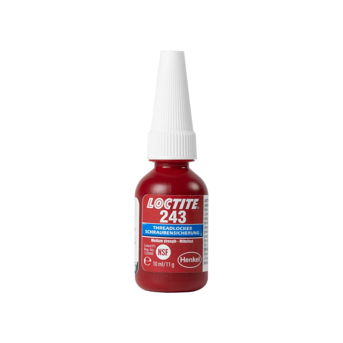 Picture of Loctite 243 Threadlocker - Medium Strength - Blue - 10ml Bottle