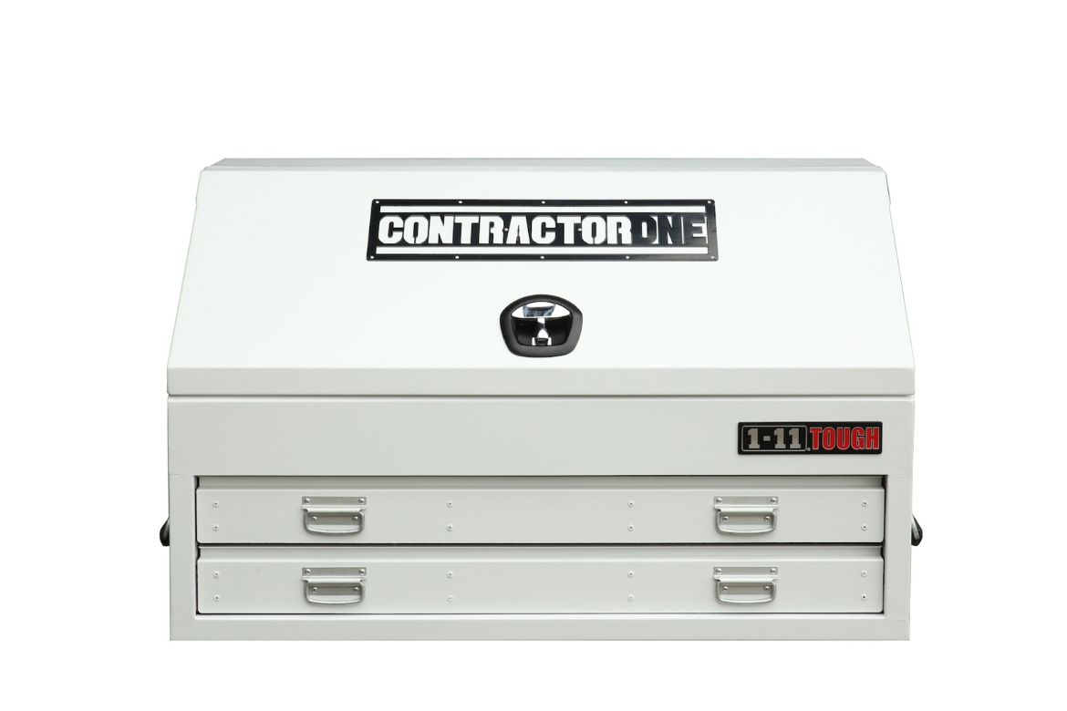 Picture of Steel Truck Box, 2 Drawer with WT Lock, White, 1210mm(W) x 600mm(D) x 750mm(H)