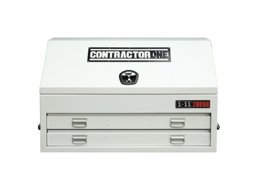 Picture of Steel Truck Box, 2 Drawer with WT Lock, White, 1210mm(W) x 600mm(D) x 750mm(H)